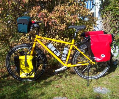 Gelbes Fahrrad